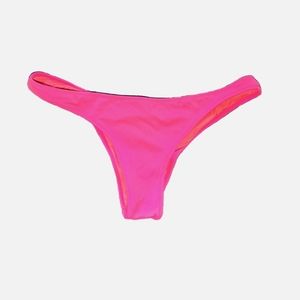 Victoria's Secret Hot Pink Cheeky Brazilian Swim Bottom